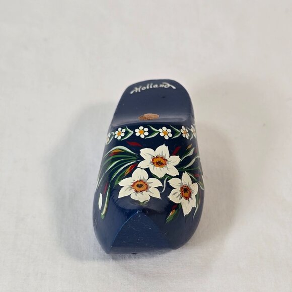 Vintage Dutch Wooden Shoes Holland Miniature Hand Painted Clogs Souvenir Lot - Picture 9 of 16